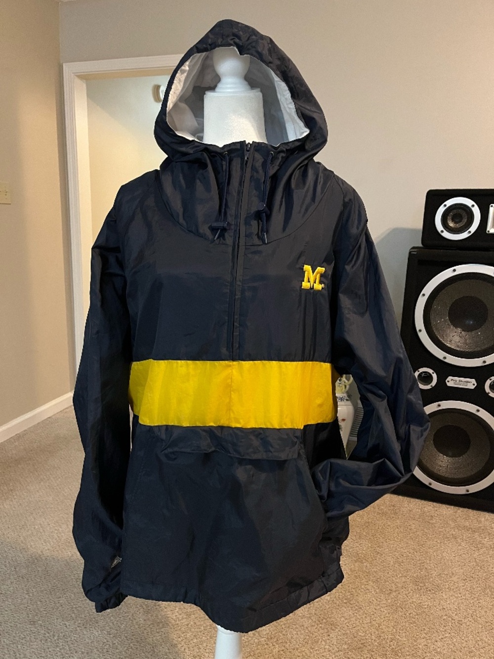 Michigan jacket yellow black